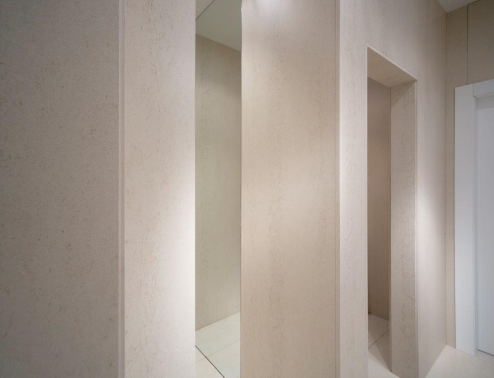 Dekton Ultra compact surface shower wall